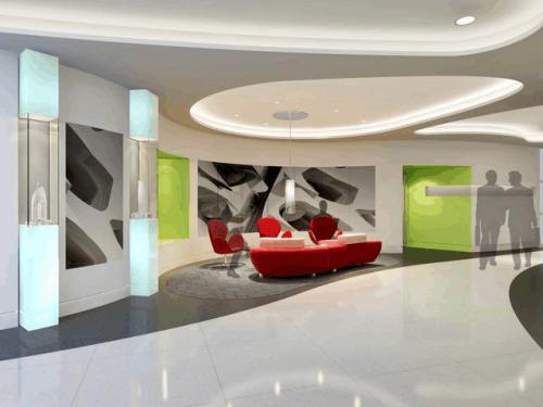 办公室设计以简约质朴的形式塑造办公空间